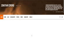 Tablet Screenshot of jonathandimond.com